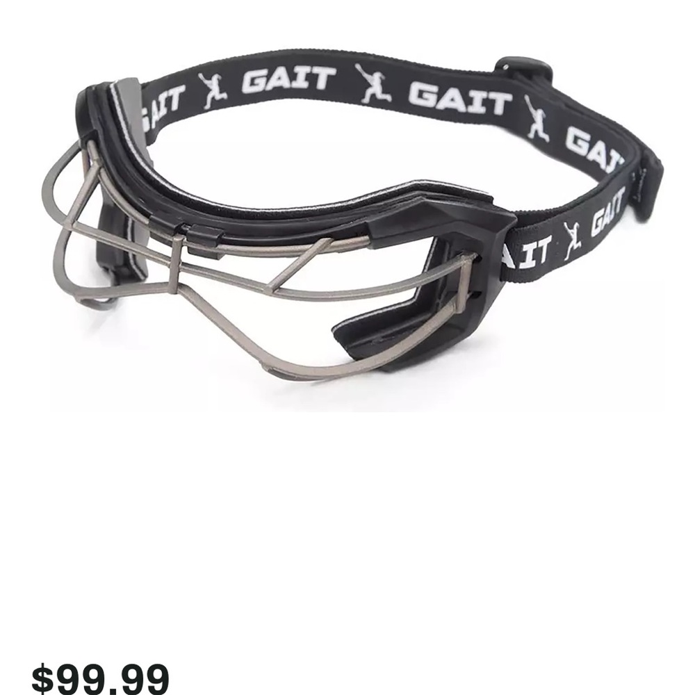 Women's Black Lacrosse Goggles from GAIT
